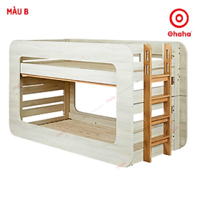 [Miễn phí lắp đặt & vận chuyển] Giường tầng trẻ em thông minh cao cấp Ohaha - GTCC029