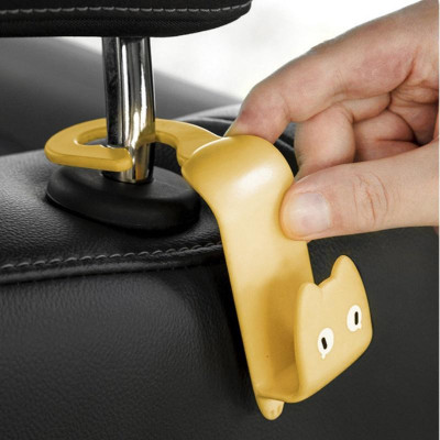 1 Móc Treo Đồ Gắn Ghế Sau Ôtô, Treo Đồ Gọn Gàng, Nhiều Màu Lựa Chọn, Tiện Dụng Trong Xe Hơi, Giá Rẻ, Tiết Kiệm Không Gian. TakyHome 9733