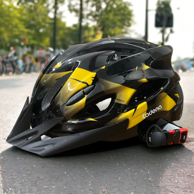 Mũ bảo hiểm xe đạp CADENA D14 thoáng khí siêu nhẹ an toàn chống va đập tốt