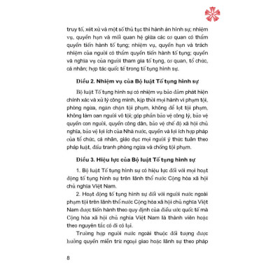 Bộ Luật Tố tụng Hình sự (sửa đổi, bổ sung năm 2021) - bản in 2024