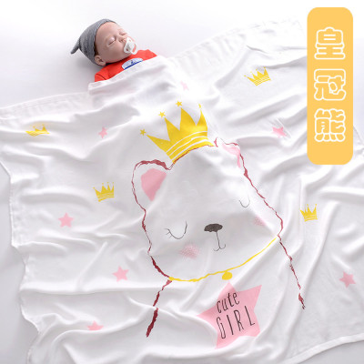 Chăn (mền) đũi cho bé từ sơ sinh đến tiểu học Bamboo Home chất liệu sợi tre thiên nhiên và sợi Cotton, siêu mềm mịn, 110x110cm - Hàng chính hãng BBH07