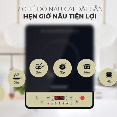 BẾP TỪ ĐƠN SUNHOUSE SHD6158 - Hàng Chính Hãng