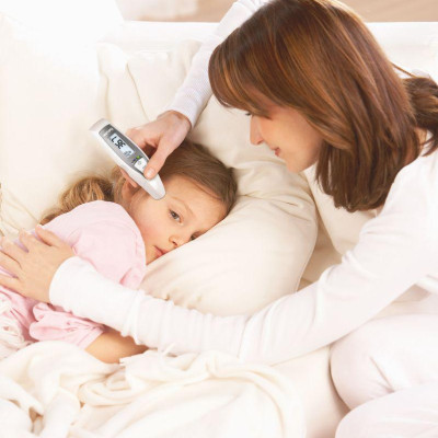 Nhiệt Kế Điện Tử Đo Tai, Trán Beurer Ft65 + Tặng Đèn Soi Tai