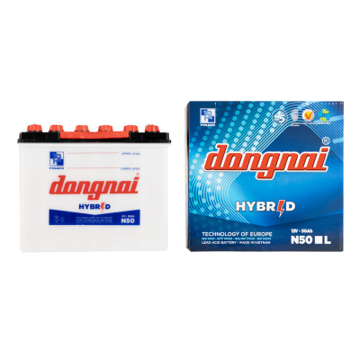 Ắc quy Hybrid Đồng Nai N50 | 12V - 50Ah