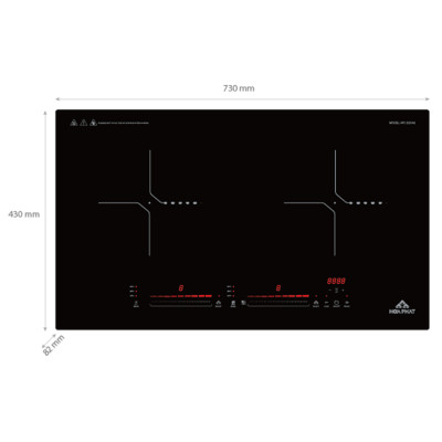 Bếp điện từ đôi Hòa Phát HPC D21A2 - Tổng công suất 4200W - Bảo hành 24 tháng - Hàng Chính Hãng