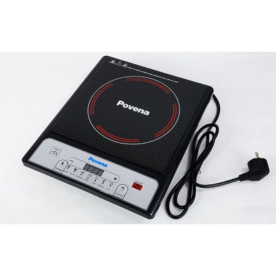 Bếp điện từ Povena PVN21 Tặng kèm nồi lẩu inox - Hàng nhập khẩu