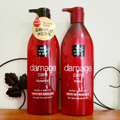 Bộ Dầu gội - xả Scene Shampoo nuôi dưỡng và ngăn ngừa gãy rụng Hàn Quốc 680ml