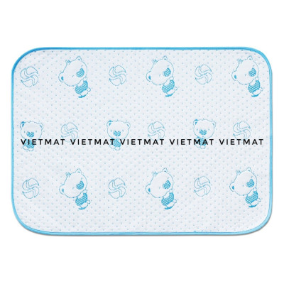 Combo 3 Tấm Lót Chống Thấm VIETMAT Màu Xanh (Size 40 x 50 cm)