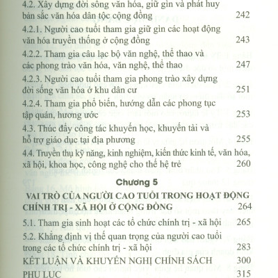 Vai Trò Người Cao Tuổi Trong Xã Hội Việt Nam Đang Già Hóa (Sách chuyên khảo) - PGS. TS. Trần Thị Minh Thi, ThS. Nguyễn Hà Đông, ThS. Lỗ Việt Phương