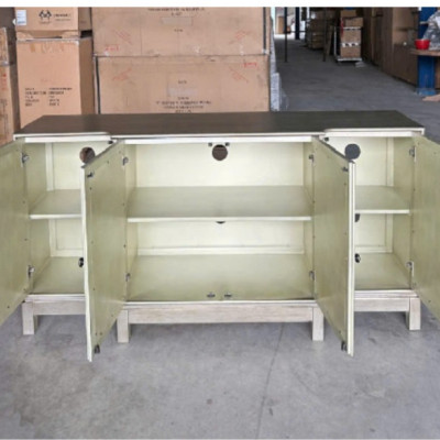 Tủ bếp, tủ trang trí kính cường lực SM35CT Juno Sofa KT Ngang 178 x Sâu 46 x Cao 86.5 / cm