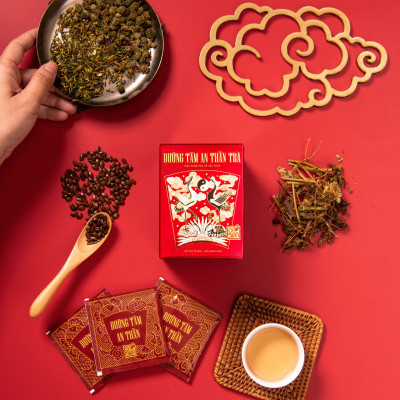 Combo 2 Sản Phẩm  Dưỡng Tâm An Thần và Trà Giảm Cân Thảo Mộc