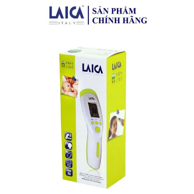 Nhiệt kế hồng ngoại Laica JXB182 - Nhiệt kế điện tử đa chức năng đo nhiệt độ cơ thể - phòng - chất lỏng