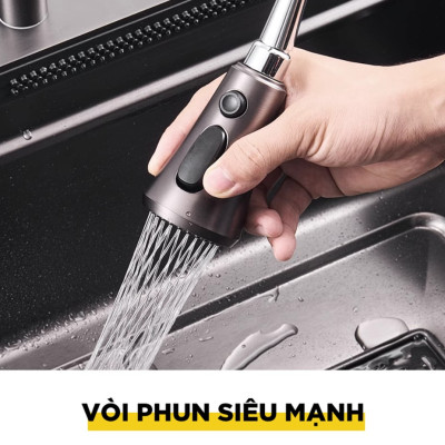 CHẬU RỬA BÁT EUROVINTO CAO CẤP INOX 2 HỐ VUÔNG MÃ 7545-AWFB