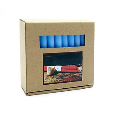 Hộp 30 nến taper Eden Candle FTRAMART EDC2324 cao 11 cm (Xanh da trời)