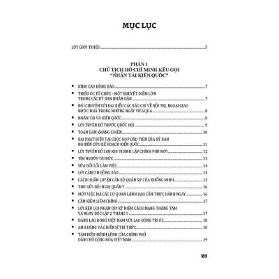 Sách - Chủ Tịch Hồ Chí Minh Với Nhân Tài Đất Việt - Vũ Kim Yến - VIETNAMBOOK