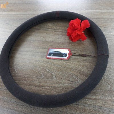 Bọc vô lăng cao cấp Macsim mã 8855 màu đen đỏ