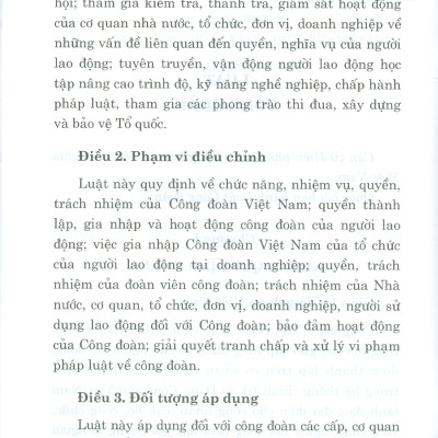 Luật Công Đoàn Năm 2024 - bản in 2025