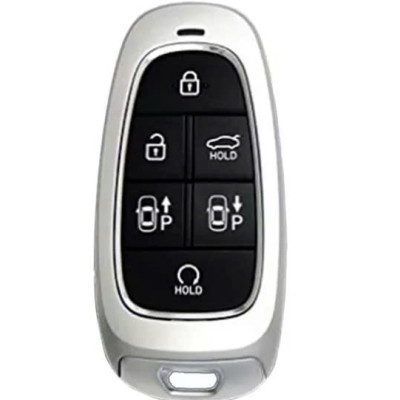 Bao da ép phom Handmade chìa khóa xe ô tô Hyundai TUCSON SANTAFE 6 nút bấm da bò thât giá tận xưởng (có bán sỉ) - hàng chính hãng