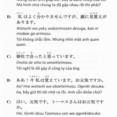 Tiếng Nhật Xã Giao Hàng Ngày (Kèm CD)