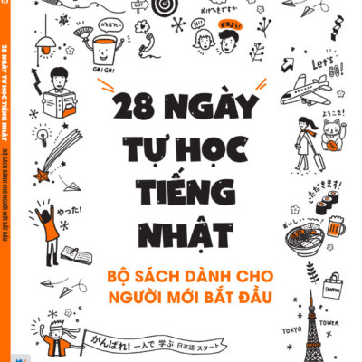 Combo 28 ngày tự học tiếng Nhật – Ghi chú luyện viết – Sách bài tập TV