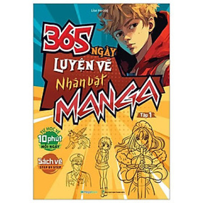 365 Ngày Luyện Vẽ Nhân Vật Manga - Tập 1
