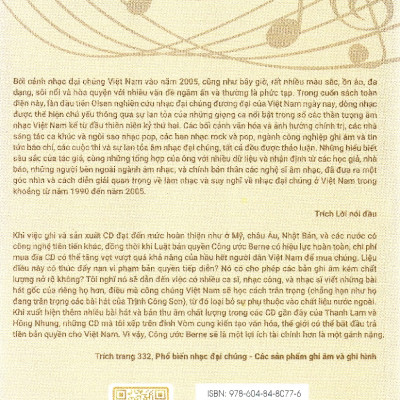 Dale A. Olsen - Nhạc đại chúng Việt nam - Chuyển đổi xã hội giữa hai miền nhớ quên