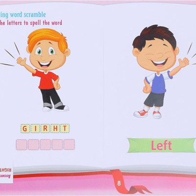 Những Cặp Từ Vựng Trái Nghĩa Và Trò Chơi Ghép Chữ - Opposite Words In Pictures (Tập 1)