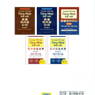 Tsunagu Nihongo Tiếng Nhật Kết Nối - Sơ Cấp 1, Sách Bài Tập - Tsuji Azuko, Katsura Miho, Kojima Minako
