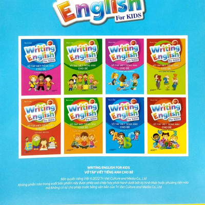 Vở Tập Viết Tiếng Anh Cho Bé - Tập 3