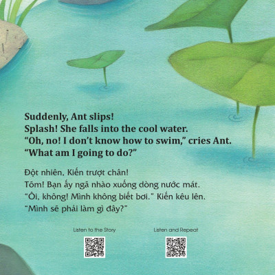 Học Tiếng Anh Cùng Truyện Ngụ Ngôn Aesop - Kiến Và Bồ Câu - The Ant And The Dove