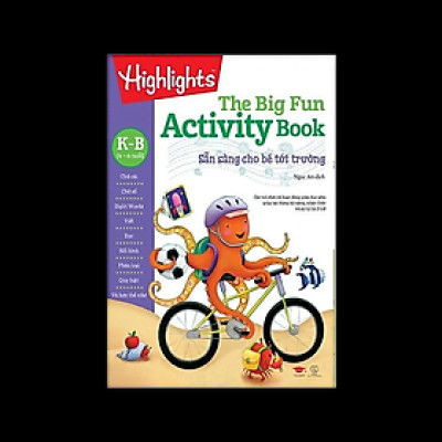 Sách Big Fun activity book Kb - sẵn sàng cho bé tới trường ( 4 -6 tuổi )