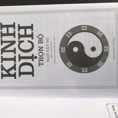 Kinh Dịch Trọn Bộ - Ngô Tất Tố (Bìa cứng, tái bản)