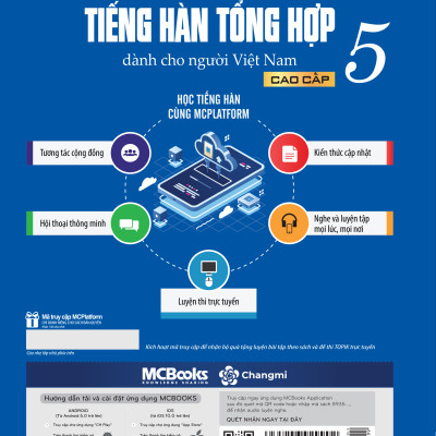Giáo Trình Tiếng Hàn Tổng Hợp Cao Cấp 5 - Bản Màu