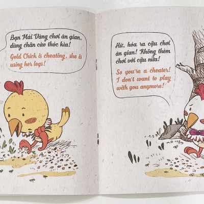 Rèn Luyện Thói Quen Tốt 2- 6 Tuổi: Đừng Chơi Gian Nhé, Mái Vàng (Song Ngữ)