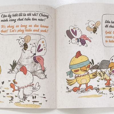 Rèn Luyện Thói Quen Tốt 2- 6 Tuổi: Đừng Chơi Gian Nhé, Mái Vàng (Song Ngữ)