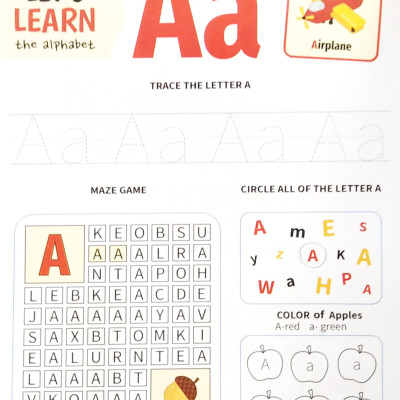 Vở Tập Viết Tiếng Anh Cho Bé - Tập 3