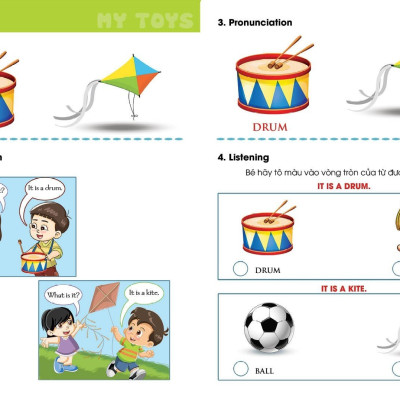 I Can My toys - sách học tiếng Anh cho trẻ mầm non