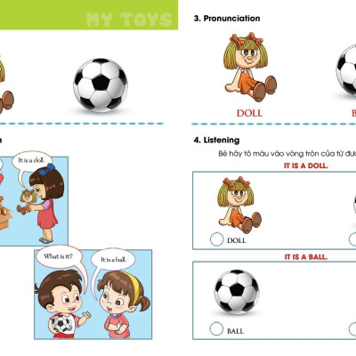 I Can My toys - sách học tiếng Anh cho trẻ mầm non
