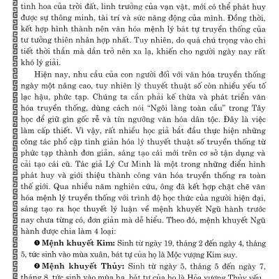 Phong Thủy Cải Vận - Dành Cho Mệnh Khuyết Kim, Thủy (Quyển Xuân, Hạ) - QB