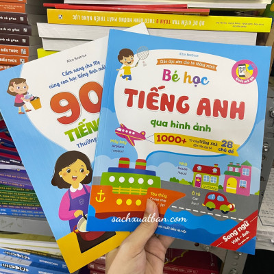 Sách 900 câu giao tiếp tiếng Anh thường dùng hằng ngày Cẩm nang cho mẹ cùng con học tiếng anh mỗi ngày (song ngữ Anh – Việt) File nghe Quét mã QR