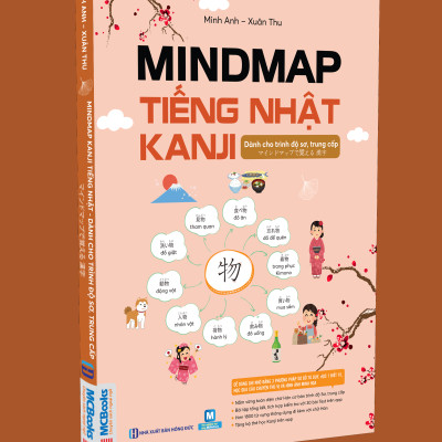 Mindmap Kanji tiếng Nhật – Dành cho trình độ sơ, trung cấp - Học kèm app