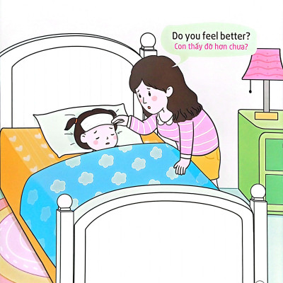 Bộ Sách Tiếng Anh Đầu Tiên Của Bé - 5 Phút Mỗi Ngày - Y Tế, Sức Khỏe (Tái Bản 2022)