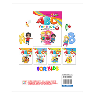 ABC For KIDS – Bé Thông Minh Thử Tài Toán Học Và Tô Màu ( Quyển 3)