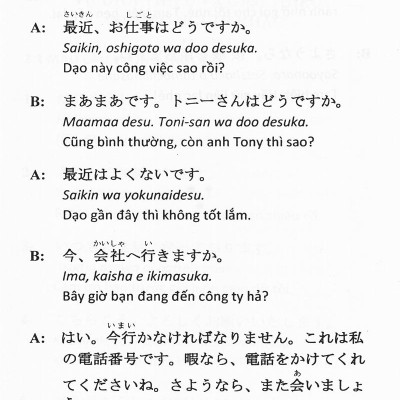 Tiếng Nhật Xã Giao Hàng Ngày (Kèm CD)