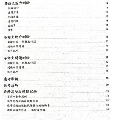 Đề Thi Mô Phỏng Đề Thi Năng Lực Hoa Ngữ - Nhóm B - Quyển 3