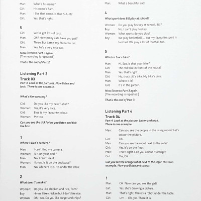 Collins - Pre A1 Starters - Three Practice Tests - Kèm 1 MP3 (Format 2018)