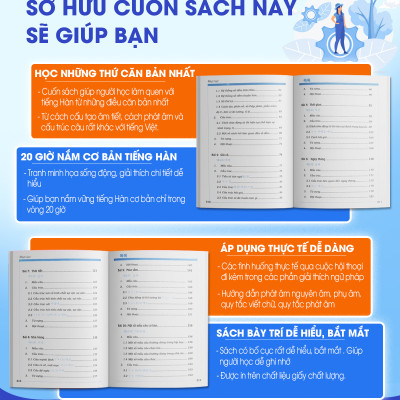 Tự Học Tiếng Hàn Dành Cho Người Mới Bắt Đầu (Tặng Bookmark PL)