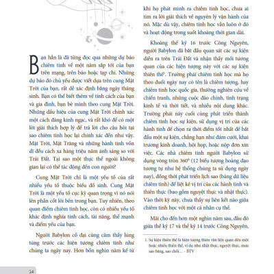 Chiêm Tinh Học Cơ Bản - Luận Giải Cuộc Đời Qua Biểu Đồ Chiêm Tinh -SGB