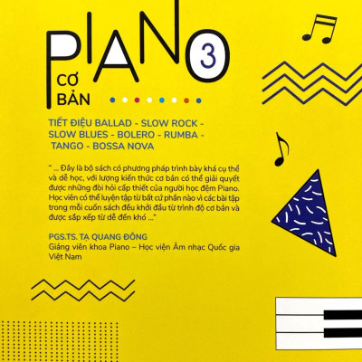 Học Đệm Piano Cơ Bản 3 (Tái Bản 2020)