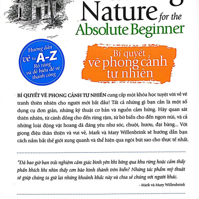Bí Quyết Vẽ Phong Cảnh Tự Nhiên - Drawing Nature For The Absolute Beginner (Tái Bản)